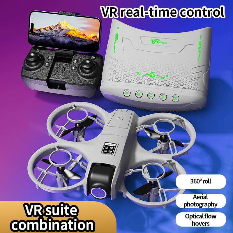 Drone Camera Night Vision - โดรน X228 VR FPV กล้องคู่ HD