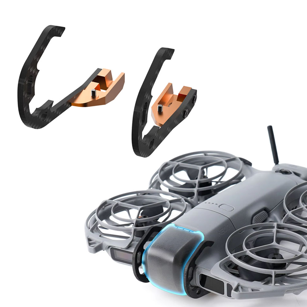 Drone Camera Filter - กันชนป้องกันเลนส์สำหรับ DJI NEO 2 ทำจากคาร์บอนไฟเบอร์ ป้องกันการกระแทก