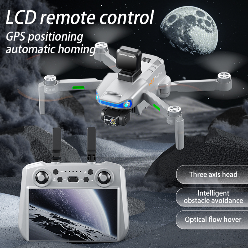 AE3 PRO Max ใหม่ LCD SC GPS Dr - Drone Camera With Gimbal บทวิจารณ์และราคา